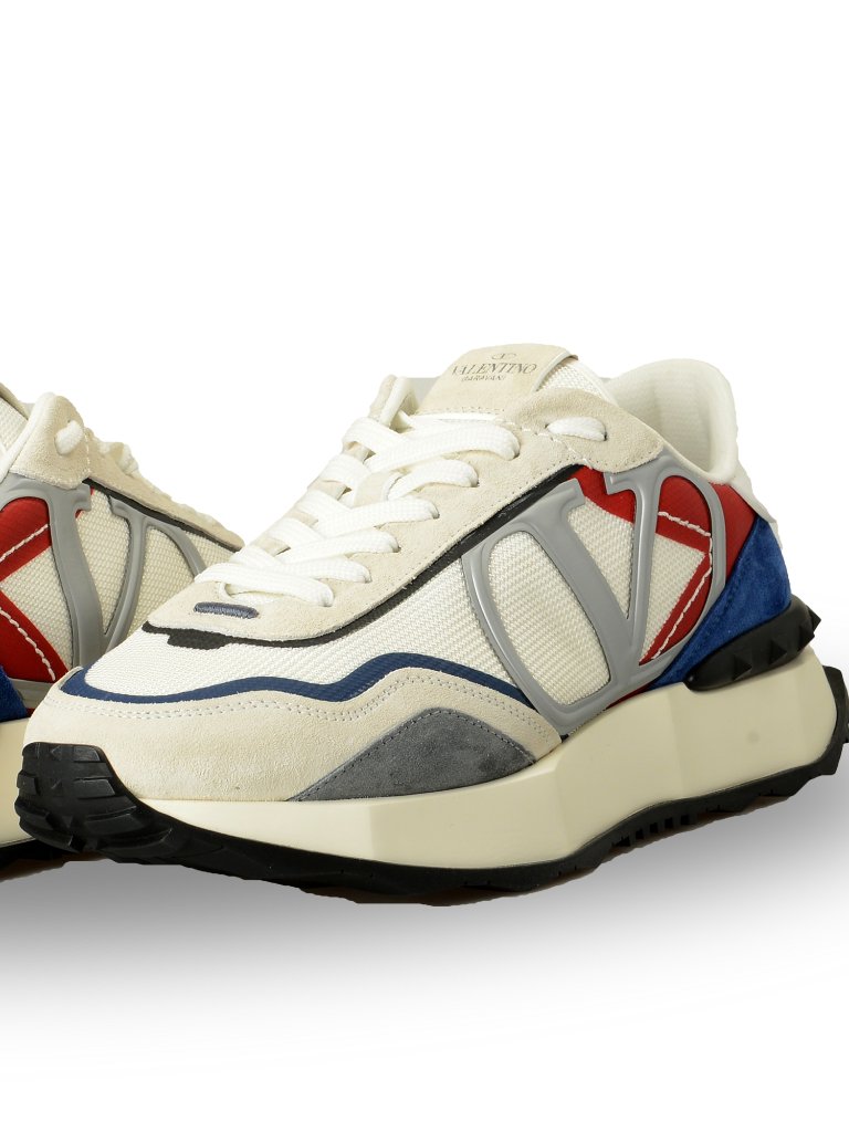 Valentino Garavani Men's "1y2s0f28sas" Leather Suede Sneakers Shoes Us 10 It 43